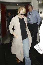 Emma Stone Travel Outfit - at LAX Airport 6/7/2016