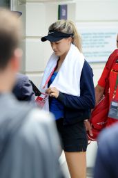 Eugenie Bouchard at All England Club in London 6/27/2016