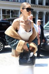 Gigi Hadid is Looking All Stylish - Arriving at Her Apartment in New York City, NY 6/20/2016