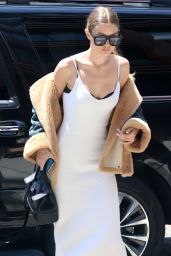 Gigi Hadid is Looking All Stylish - Arriving at Her Apartment in New York City, NY 6/20/2016
