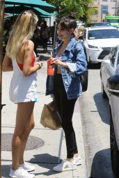 Hailey Baldwin & Madison Beer - Out for Lunch at Urth Caffe in West Hollywood, June 2016