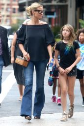 Heidi Klum Casual Style - Out in New York City 6/27/2016