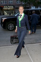 Heidi Klum Shows Off Her Eclectic Style - Returns to her Tribeca Hotel in New York 6/22/2016