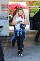 Hilary Duff - Leaving the Gym in West Hollywood, June 2016