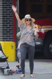Hilary Duff - Trying to Get a Ride in New York City 6/28/2016 