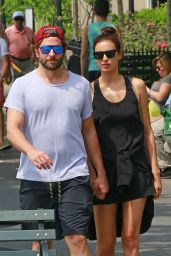 Irina Shayk and Bradley Cooper on a stroll in Tribeca, NYC 6/4/2016