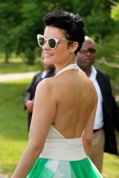 Jaimie Alexander – Veuve Clicquot Polo Classic in New Jersey 6/4/2016