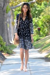 Jamie Chung in Floral Print for Summer in West Hollywood 6/16/2016