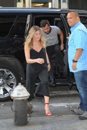 Jennifer Aniston Arrives at Nobu in New York City 6/19/2016