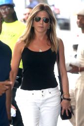 Jennifer Aniston Casual Style - Out in New York City 6/29/2016