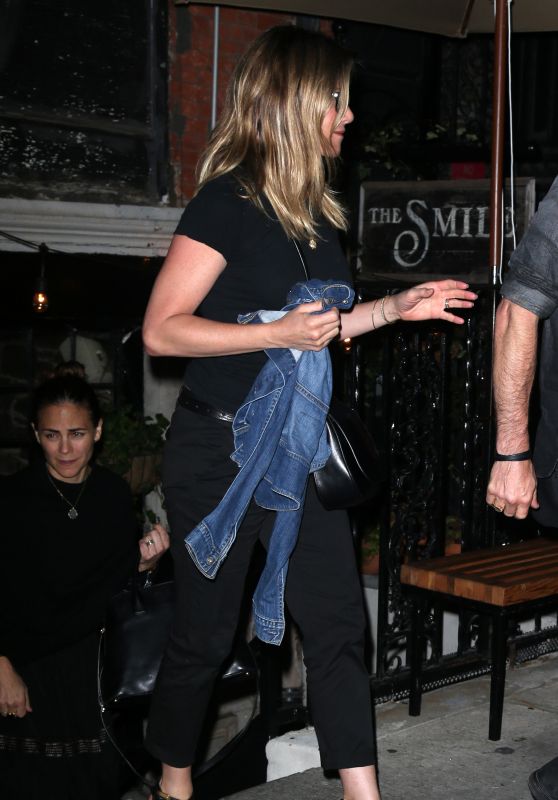 Jennifer Aniston - Leaving a Restaurant in New York City 6/16/2016