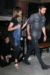 Jennifer Aniston - Leaving a Restaurant in New York City 6/16/2016
