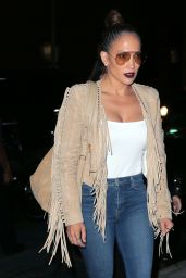 Jennifer Lopez in Tight Jeans - Out in New York City, June 2016