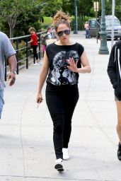Jennifer Lopez Street Style - New York City, June 27 2016