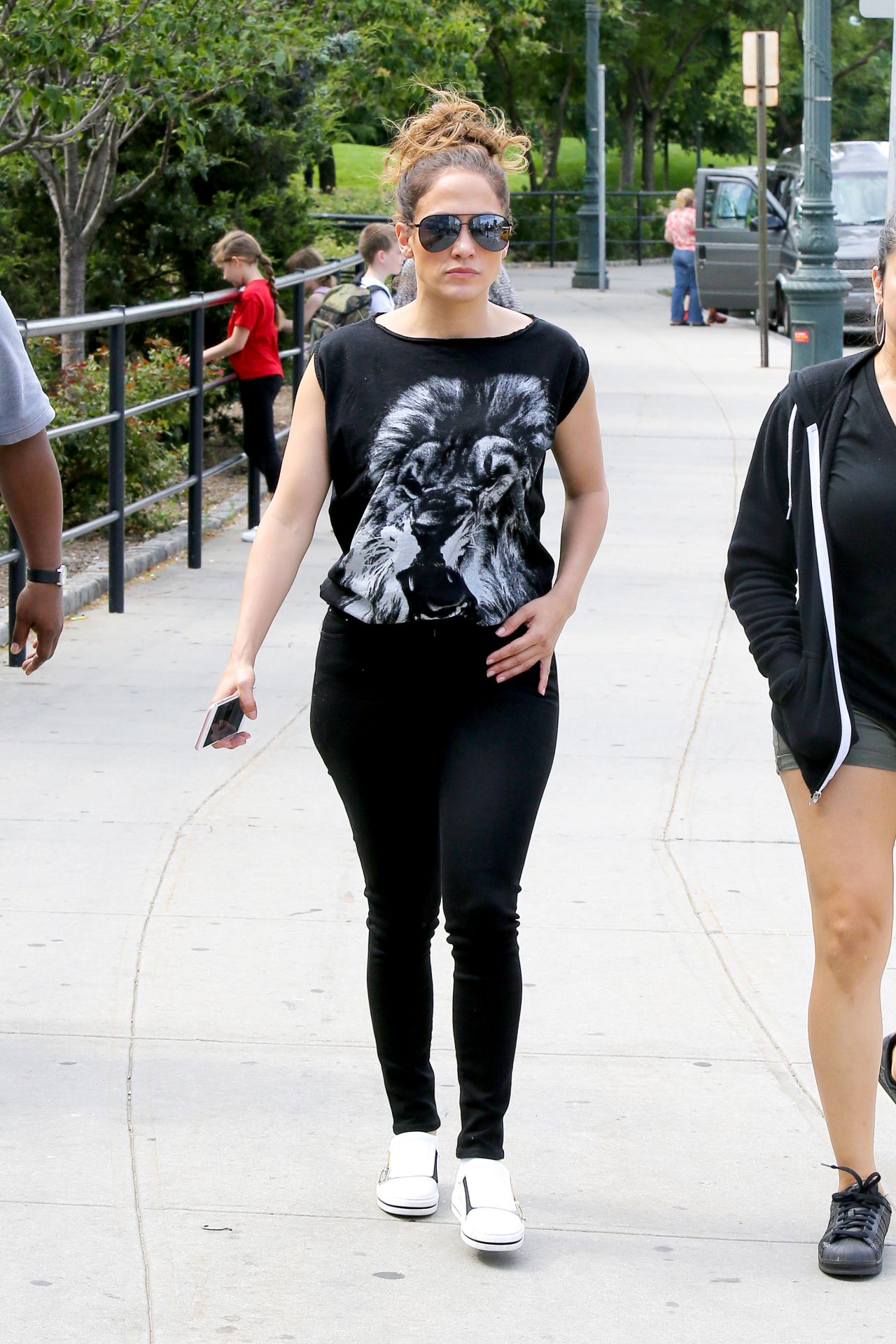 Jennifer Lopez Street Style - New York City, June 27 2016 • CelebMafia