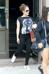 Jennifer Lopez Street Style - New York City, June 27 2016