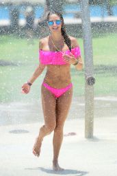 Jennifer Nicole Lee in a Bikini - Miami Beach, June 2016