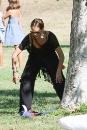 Jessica Alba - Birthday Party For Her Hid in Beverly Hills 6/18/2016 