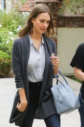 Jessica Alba Urban Outfit - Out in Westwood, CA, 6/9/2016