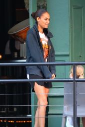 Joan Smalls at Mr Chow in New York City, June 2016