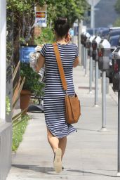 Jordana Brewster - Out in Brentwood 6/28/2016
