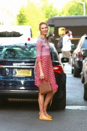 Karlie Kloss Cute Outfit - Out in NYC 6/15/2016 