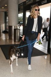 Kate Upton Travel Outfit - LAX AIrport 6/3/2016 