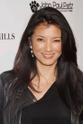 Kelly Hu - Art for Animals Fundraiser Art Event in West Hollywood 6/4/2016