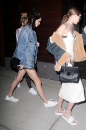 Kendall Jenner, Gigi Hadid and Hailey Baldwin Out in New York City 6/20/2016