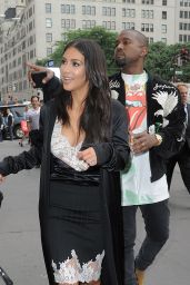 Kim Kardashian - Out to Dinner at 