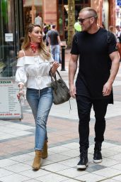 Lauren Pope - Arrives for Launch the Hair Rehab London by Lauren Pope at Bad Apple in Birmingham 6/21/2016