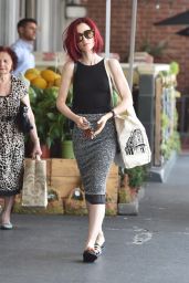 Lily Collins - Shopping at Whole Foods in West Hollywood 6/21/2016