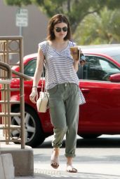 Lucy Hale Street Style - Out in LA 6/8/2016 