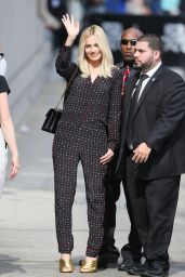 Margot Robbie Arriving to Appear on 