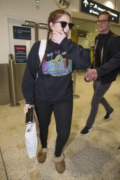 Meghan Trainor - Greeted by Fans as She Arrives at Sydney Airport, June 2016