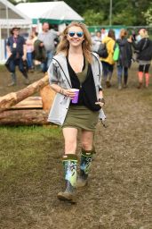 Natalie Dormer - 2016 Glastonbury Festival in England