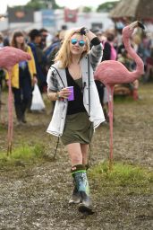 Natalie Dormer - 2016 Glastonbury Festival in England