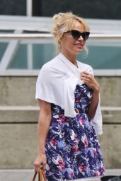 Pamela Anderson - Sight-Seeing in Vancouver, Canada 6/23/2016