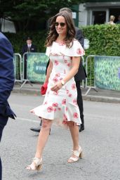 Pippa Middleton - Arriving at The Championships in Wimbledon 6/27/2016