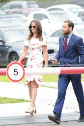 Pippa Middleton - Arriving at The Championships in Wimbledon 6/27/2016