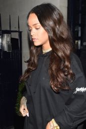 Rihanna - Outside Tramps Nightclub in London 6/29/2016