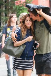 Riley Keough and Her Husband - Out for a Stroll in New York City 6/23/2016