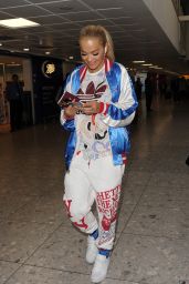 Rita Ora at Heathrow Airport in London 6/21/2016