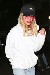 Rita Ora Casual Style - at The Nice Guy in West Hollywood 5/31/2016