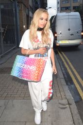 Rita Ora - Leaving a Recording Studio in London 6/29/2016