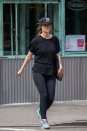 Rose Byrne in Leggings - Out in New York City 5/31/2016