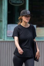 Rose Byrne in Leggings - Out in New York City 5/31/2016