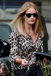 Rosie Huntington-Whiteley Casual Style - Out in West Hollywood 6/27/2016