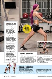 Sasha Banks - Muscle & Fitness Hers Magazine July/August 2016 Issue
