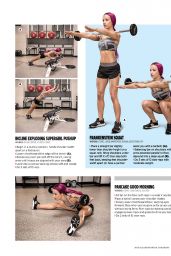 Sasha Banks - Muscle & Fitness Hers Magazine July/August 2016 Issue